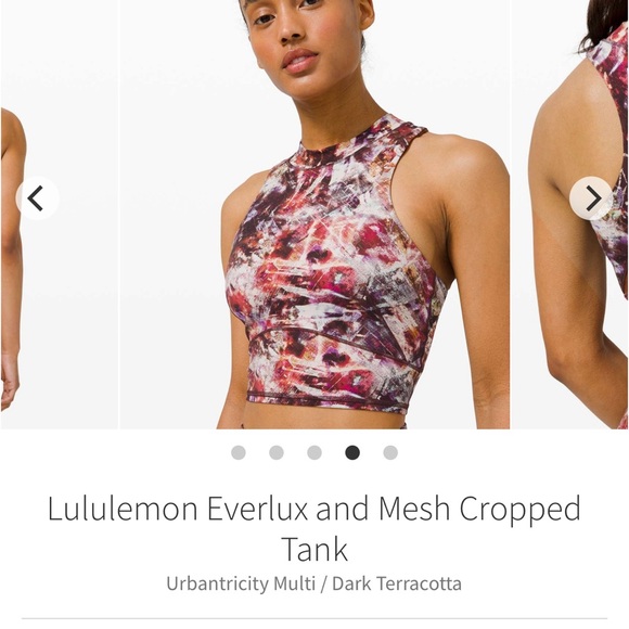 Everlux cropped tank multi colored. Size 4 - Picture 3 of 3